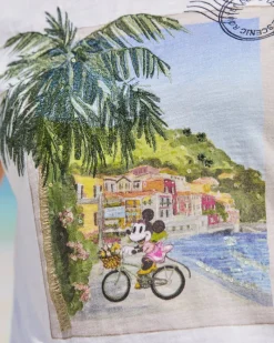 Tommy Bahama Disney Take the Scenic Route Lux T-Shirt White Best