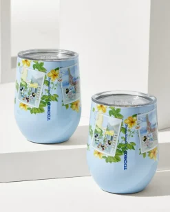 Tommy Bahama Disney x Corkcicle Stemless 12-oz. Wine Cups - Set of 2 Multicolor Hot