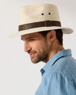 Tommy Bahama Edward Drover Hat Stone Sale