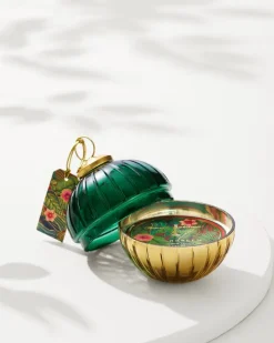 Tommy Bahama 3-oz. Etched Ornament Candle Evergreen Sale