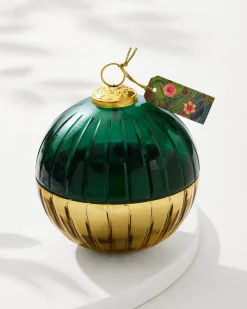 Tommy Bahama 8.5-oz. Etched Ornament Candle Evergreen Discount