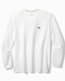 Tommy Bahama Feelin' Festive Long-Sleeve Lux T-Shirt White Hot
