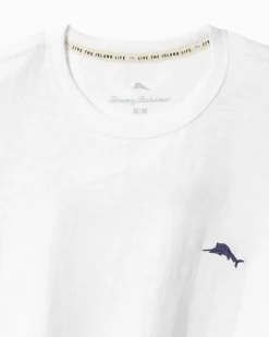 Tommy Bahama Feelin' Festive Long-Sleeve Lux T-Shirt White Hot