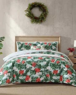 Tommy Bahama Festive Palms Reversible King 3-Piece Comforter Set Multicolor Discount