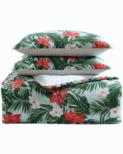 Tommy Bahama Festive Palms Reversible King 3-Piece Comforter Set Multicolor Discount