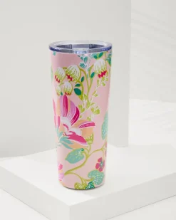 Tommy Bahama Flamingo Pineapple 22-oz. Tumbler Pink Discount