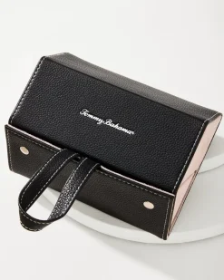 Tommy Bahama Foldable Eyewear Case Black