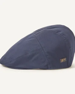 Tommy Bahama Graham Packable Flat Cap Navy Outlet