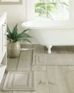 Tommy Bahama Isla Bath Rug Set of 2 Grey Outlet