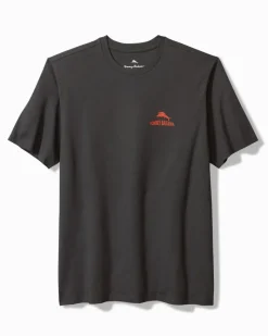 Tommy Bahama Hazy Conditions Graphic T-Shirt Coal Outlet