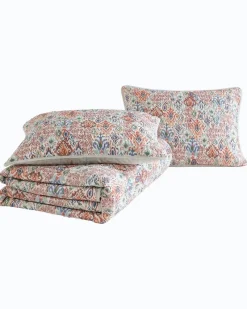Tommy Bahama Ikat Tropics Reversible 3-Piece King Quilt Set Multicolor Discount