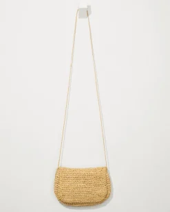 Tommy Bahama 5-in-1 Raffia Belt Bag Natural Clearance