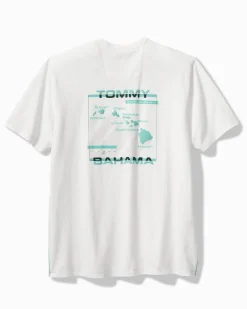 Tommy Bahama Island Destination Short-Sleeve Lux T-Shirt White Online