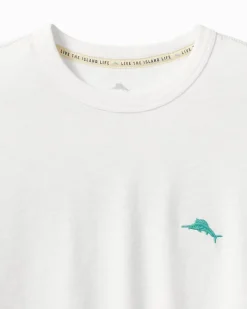 Tommy Bahama Island Destination Short-Sleeve Lux T-Shirt White Online