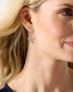 Tommy Bahama Island Essence Starfish Drop Earrings Rose Gold Best