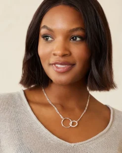 Tommy Bahama Island Essence Double-Loop Necklace Rose Gold Online