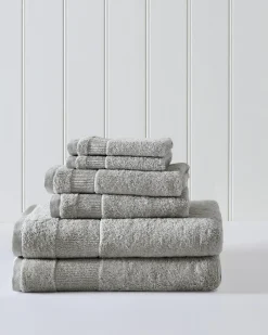Tommy Bahama Island Retreat 6-Piece Bath Towel Set Grey Online
