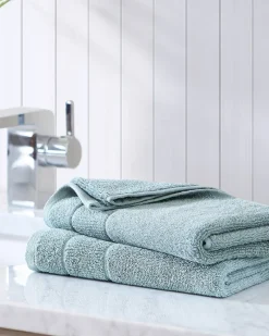 Tommy Bahama Island Retreat 2-Piece Hand Towel Set Bay Blue Online