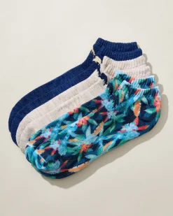 Tommy Bahama IslandZone® Performance Athletic Socks—3-Pack Assorted Outlet