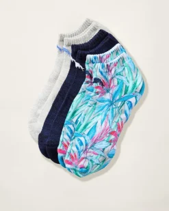 Tommy Bahama IslandZone® Performance Athletic Socks — 3 Pack Assorted Outlet