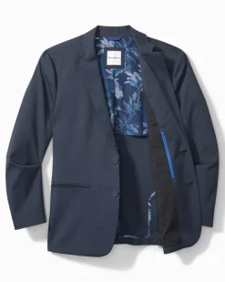 Tommy Bahama IslandZone® Performance Blazer Dark Eclipse Discount