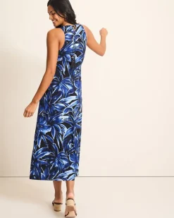 Tommy Bahama Jasmina Bravo Blooms Maxi Dress Black Outlet