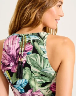 Tommy Bahama Jasmina Jungle Jewels Maxi Dress Black Online