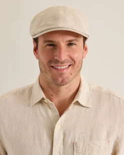 Tommy Bahama Jeth 8-Panel Cap Chalk Plaid