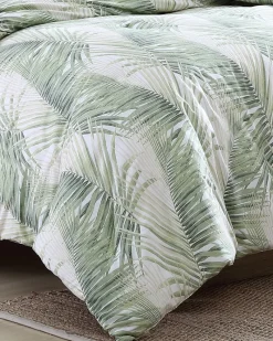 Tommy Bahama Kauai 5-Piece Full/Queen Comforter Set Green Clearance