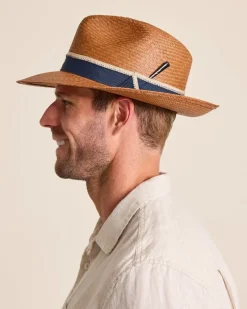 Tommy Bahama Kirton Panama Hat Brown Online