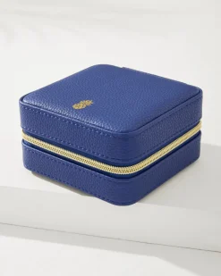Tommy Bahama Leah Travel Jewelry Case Navy Best