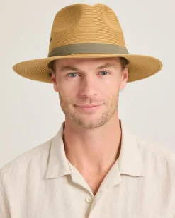 Tommy Bahama Lindeman Packable Safari Hat Tea