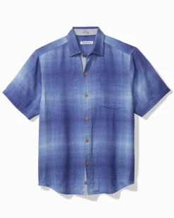 Tommy Bahama Madera Ombré Silk Camp Shirt Majorca Sale