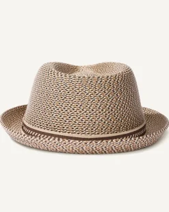 Tommy Bahama Mannes Braid Hat Tawny