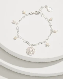Tommy Bahama Marco Island Starfish Charm Bracelet Silver Sale