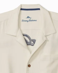 Tommy Bahama Marlin Paradise Silk Camp Shirt Continental New
