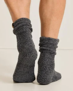 Tommy Bahama Men's Island Soft® Lounge Socks Charcoal Marl