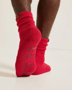 Tommy Bahama Men's Island Soft® Lounge Socks Jester Red Discount