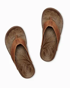 Tommy Bahama Men's OluKai® Hiapo Sandals Rum Outlet