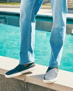 Tommy Bahama Men's OluKai® Lae'ahi Slip-On Sneakers Blue Depth