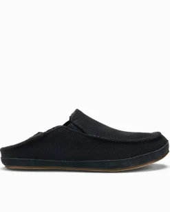 Tommy Bahama Men's OluKai® Moloā Hulu Slippers Lava Rock Clearance