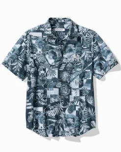 Tommy Bahama MLB® Bahama Coast Baseball Medley IslandZone® Shirt new_york_yankees New
