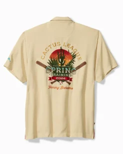Tommy Bahama MLB® Spring Training™ 2024 Cactus League Silk Camp Light Honey Discount