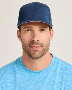 Tommy Bahama Monstera Fade Cap Blue Note Discount
