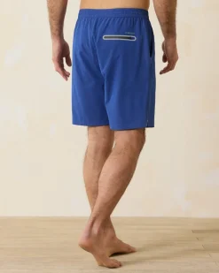 Tommy Bahama Monterey Coast Hybrid IslandZone® 9-Inch Shorts Cobalt Haze Discount