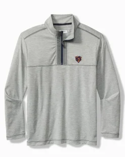 Tommy Bahama NFL High Score Half-Zip IslandZone® Sweatshirt chicago_bears Online
