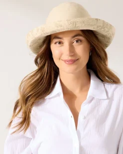 Tommy Bahama Noosa Beach Print Hat Latte Outlet