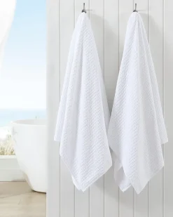 Tommy Bahama Northern Pacific 2-Piece Bath Towel Set Coconut Online
