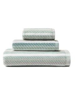 Tommy Bahama Ocean Bay 3-Piece Towel Set Turquoise New