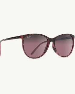 Tommy Bahama Ocean Sunglasses by Maui Jim® Raspberry Tortoise/Maui Rose Hot